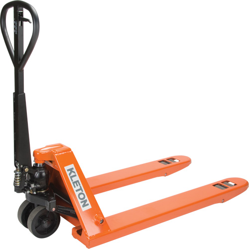 Super Heavy-Duty Manual Pallet Truck, Steel, 48" L x 27" W, 11000 lbs. Capacity Industrial Sales
