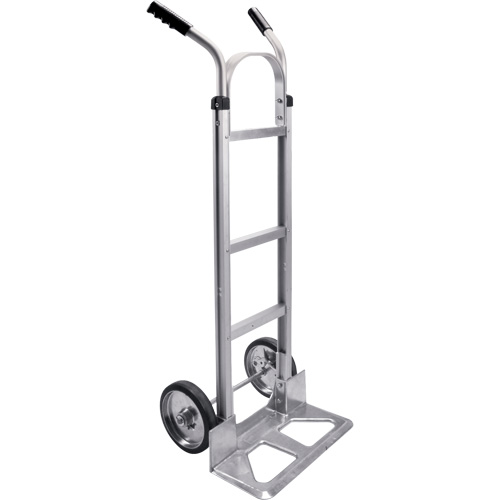 Knocked Down Hand Truck, Dual Handle, Aluminum, 50-5/8" Height, 500 lbs. Capacity Industrial Sales