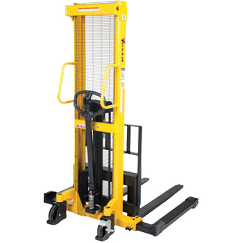 Gerbeur hydraulique manuel, Fonctionnement Pompe manuelle, Capacit&eacute; 2000 lb, Lev&eacute;e max 35" Industrial Sales