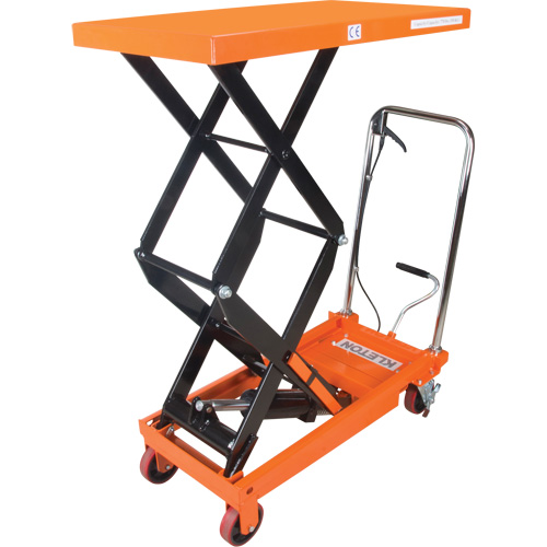 Hydraulic Scissor Lift Table, 35-3/4" L x 19-3/4" W, Steel, 770 lbs. Capacity Industrial Sales