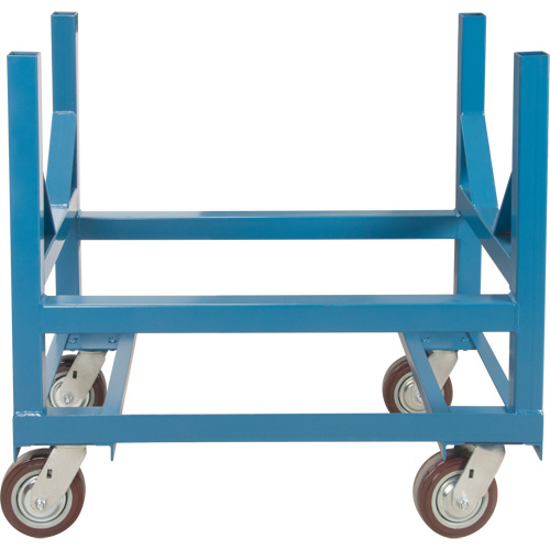 Chariot &agrave; berceaux pour tuyaux et barres, 24" lo x 24" la x 34" h, Capacit&eacute; de 2500 lb, Roue Polyur&eacute;thane Industrial Sales