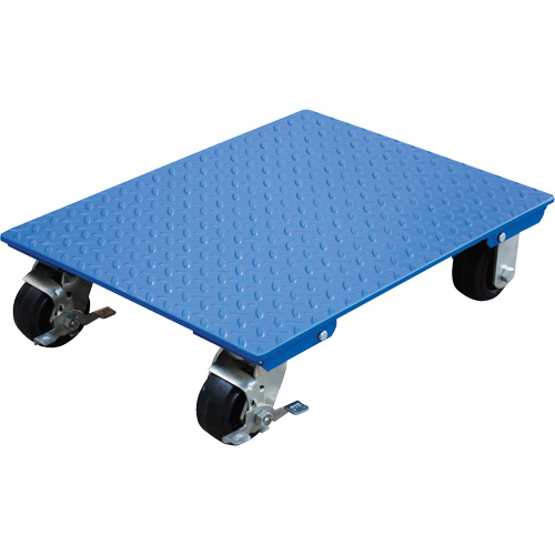 Steel Plate Dolly, 24" W x 30" D x 6" H, 1200 lbs. Capacity Industrial Sales