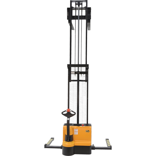 Double Mast Stacker, Electric Operated, 2200 lbs. Capacity, 150" Max Lift Industrial Sales