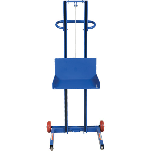 Low Profile Lite Load Lift, Hand Winch Operated, 400 lbs. Capacity, 55" Max Lift Industrial Sales