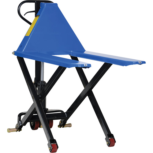 Hydraulic & Manual Skid Scissor Lift, 47" L x 27" W, Steel, 2200 lbs. Capacity Industrial Sales