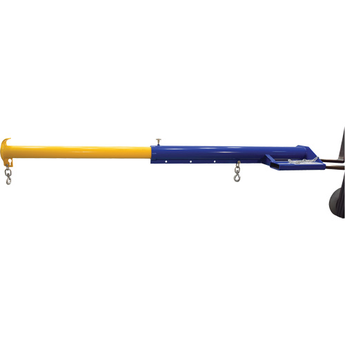 Grue t&eacute;lescopique pour chariot &eacute;l&eacute;vateur &agrave; fourche Economy Boom Industrial Sales