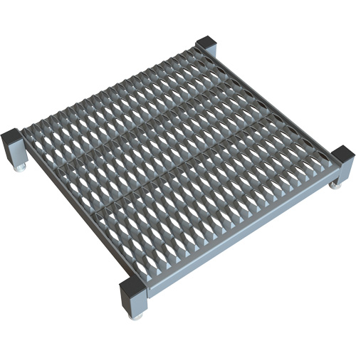 Plateforme de travail en une &eacute;tape &agrave; hauteur r&eacute;glable, 24" la x 24" pr, Capacit&eacute; de 800 lb, Enti&egrave;rement soud&eacute; Industrial Sales