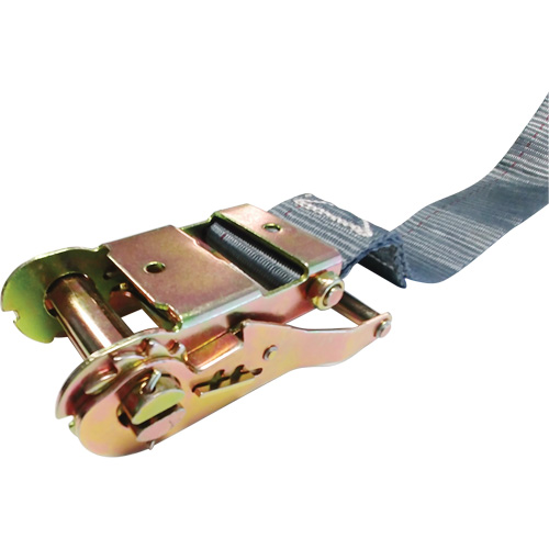 Ratchet Strap, E-Track System, 2" W x 16' L, 1333 lbs. (605 kg) Working Load Limit Industrial Sales