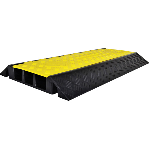 Protecteur de c&acirc;ble droit robuste Powerhouse, 3 canaux, 36" lo x 19,75" la x 3" h Industrial Sales
