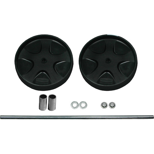 Janitor Cart Wheel & Axle Kit Industrial Sales