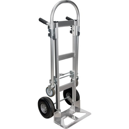 Convertible Hand Truck, Aluminum, 1250 lbs. Capacity Industrial Sales