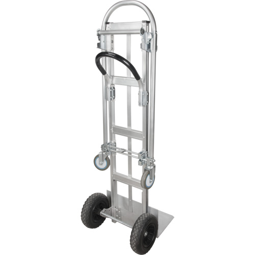Convertible Hand Truck, Aluminum, 800 lbs. Capacity Industrial Sales