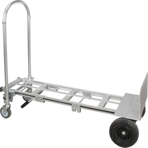Convertible Hand Truck, Aluminum, 800 lbs. Capacity Industrial Sales