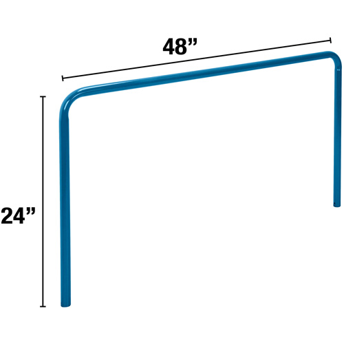 Support vertical de 24" x 48" pour chariot &agrave; panneaux Industrial Sales