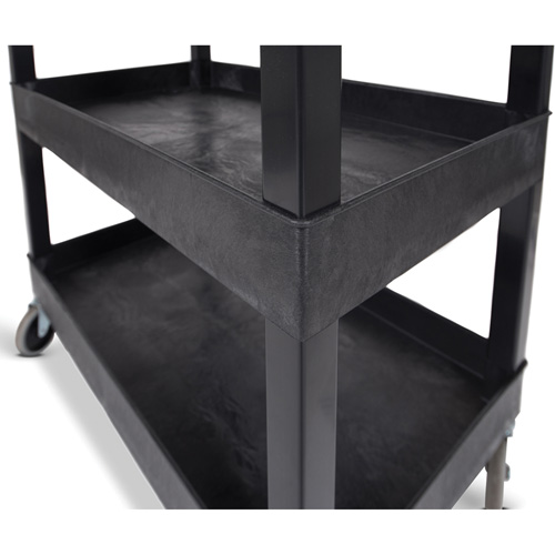Tub Cart, 3 Tiers, 35-1/4" x 36-1/4" x 18", 300 lbs. Capacity Industrial Sales