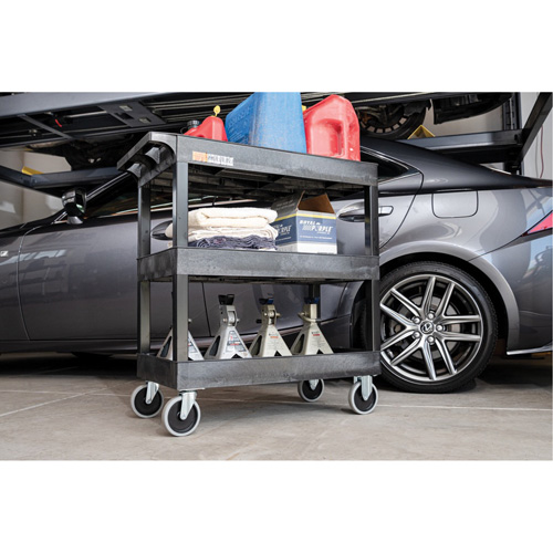 R&acirc;telier mobile, 3 tiers, 35-1/4" x 37-1/4" x 18", Capacit&eacute; 375 lb Industrial Sales