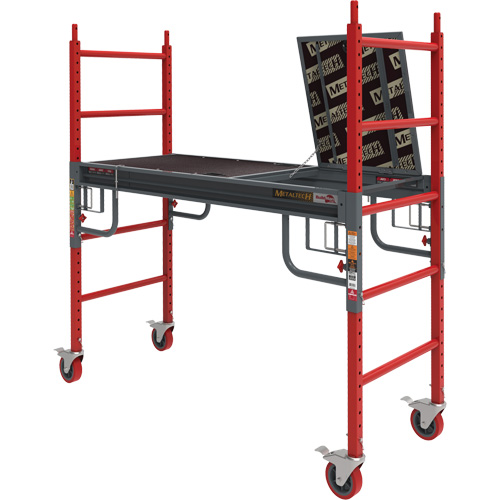 Buildman Baker Drywall Scaffold, 31" D x 6' H Industrial Sales
