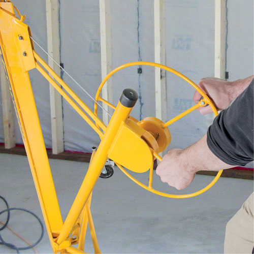 Appareils de levage pour panneaux de cloisons s&egrave;ches Industrial Sales