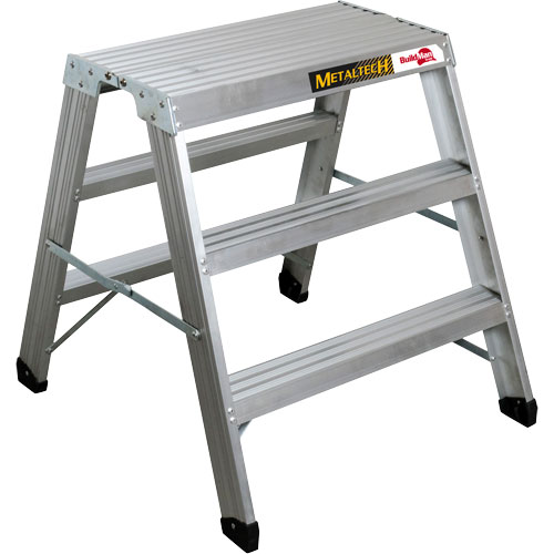 Portable Work-Stand Saw Horse, Aluminum Frame, 12-1/4" D x 36" H Industrial Sales