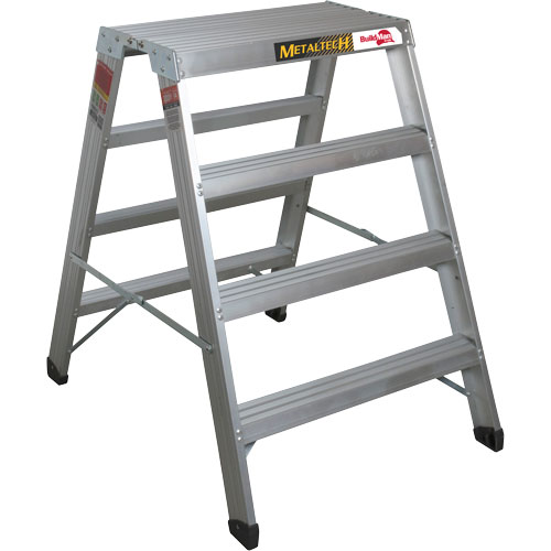 Portable Work-Stand Saw Horse, Aluminum Frame, 12-1/4" D x 48" H Industrial Sales