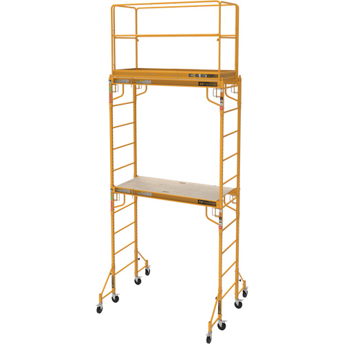 Jobsite Series Guardrail Scaffold Kit, 29-1/4" D x 44-1/2" H Industrial Sales