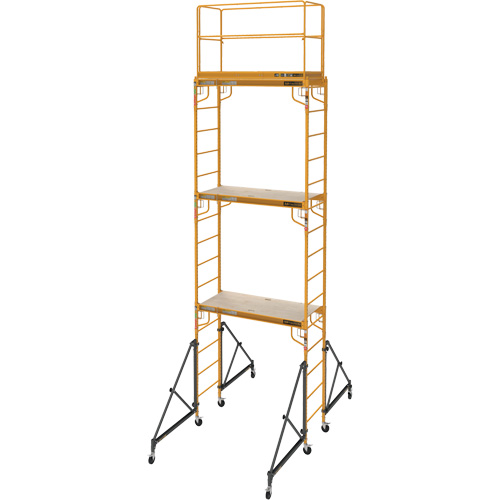 Trousse compl&egrave;te de tour d'&eacute;chafaudage pour cloison s&egrave;che de 18', 122" p x 236" h Industrial Sales