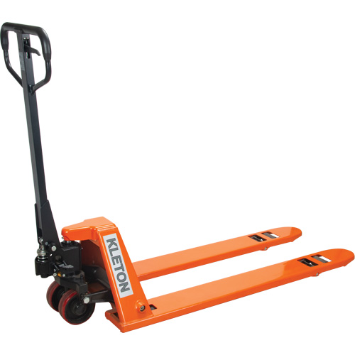 Transpalettes hydrauliques &agrave; profil bas, 48" lo x 20,5" la, Capacit&eacute; de 3300 lb Industrial Sales