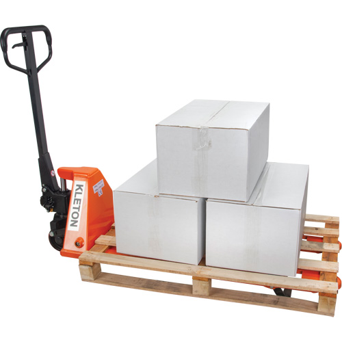 Transpalettes hydrauliques &agrave; profil bas, 48" lo x 20,5" la, Capacit&eacute; de 3300 lb Industrial Sales