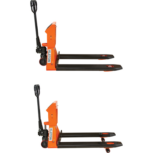 Digital Scale Pallet Truck, 44.5" L x 27.75" W, 4400 lbs. Cap. Industrial Sales