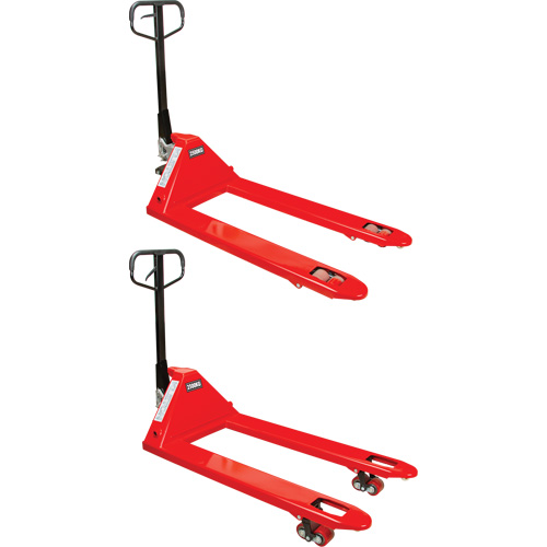 Manual Pallet Truck, Steel, 48" L x 27" W, 5500 lbs. Capacity Industrial Sales