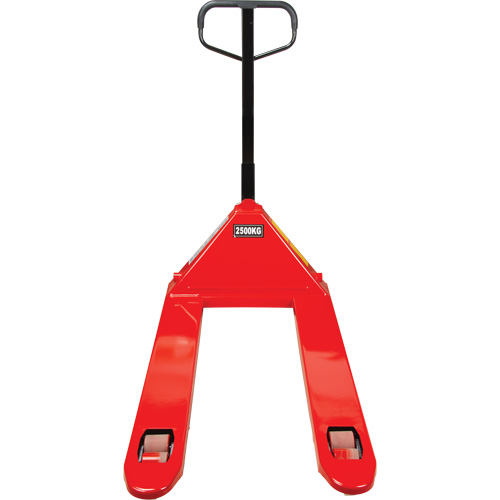 Manual Pallet Truck, Steel, 48" L x 27" W, 5500 lbs. Capacity Industrial Sales