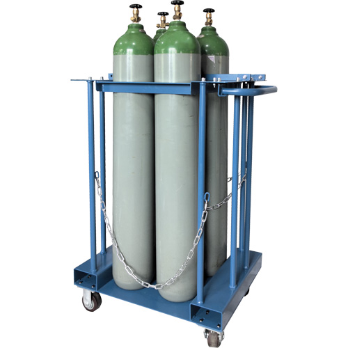 Support de rangement pour 4 cylindres pour chariot &eacute;l&eacute;vateur Industrial Sales