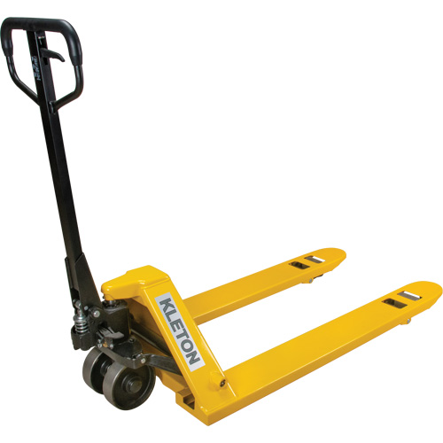 Transpalette &agrave; roues en acier, Acier, 48" lo x 27" la, Capacit&eacute; 5500 lb Industrial Sales