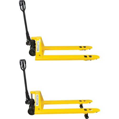 Transpalette &agrave; roues en acier, Acier, 48" lo x 27" la, Capacit&eacute; 5500 lb Industrial Sales