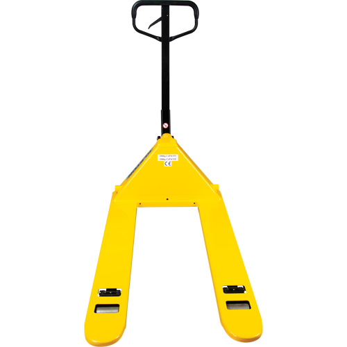Transpalette &agrave; roues en acier, Acier, 48" lo x 27" la, Capacit&eacute; 5500 lb Industrial Sales