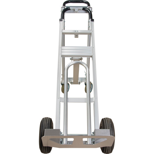 3-in-1 Convertible Hand Truck, Aluminum, 600 lbs. Capacity Industrial Sales