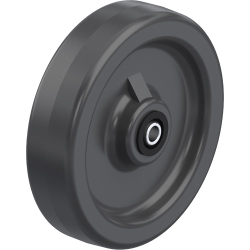 Roues ph&eacute;noliques pleines noires Industrial Sales