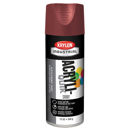 Laque industrielle Acryli-Quik, Brun roux, Tr&egrave;s mat, 12 oz, Canette a&eacute;rosol Industrial Sales