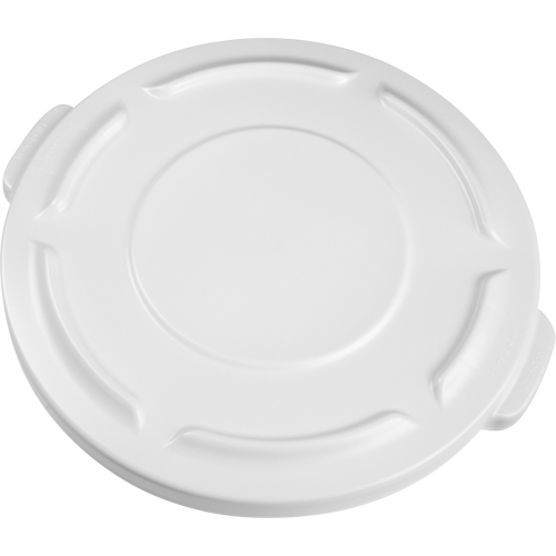 Round Brute&reg; Tops, Flat Lid, Plastic/Polyethylene, Fits Container Size: 19-7/8" Dia. Industrial Sales
