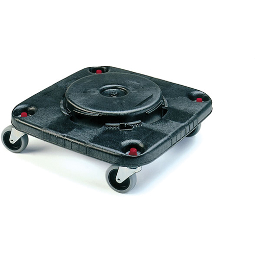 Square BRUTE&reg; Dollies, Polyethylene, Black Industrial Sales