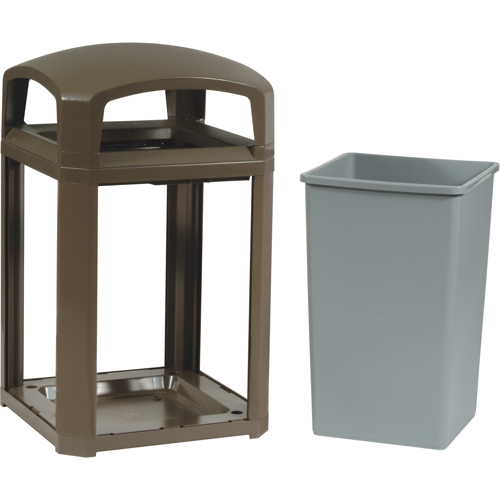 Cadre pour contenant Landmark Series Classique a/enveloppe rigide, Acier galvanis&eacute;, 35 gal. US Industrial Sales
