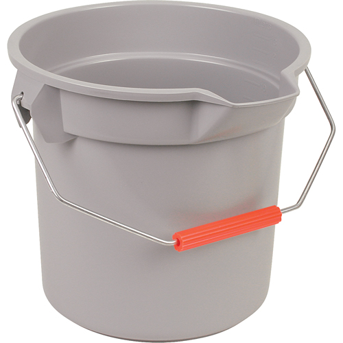 Brute&reg; Bucket, 3.5 US Gal. (14 qt.) Capacity, Grey Industrial Sales