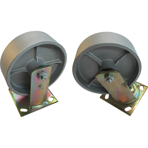 Steel Self-Dumping Hoppers - Caster Sets For Hoppers Industrial Sales