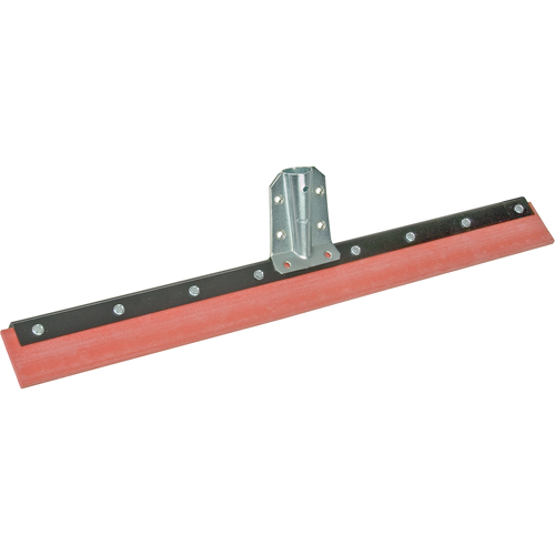 Raclettes de plancher - Lame rouge, 24", Lame Droit Industrial Sales