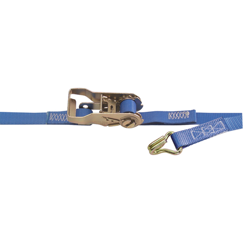 Heavy-Duty Utility Straps, J-Hook, 1" W x 1.33' L, 835 lbs. (379 kg) Working Load Limit Industrial Sales