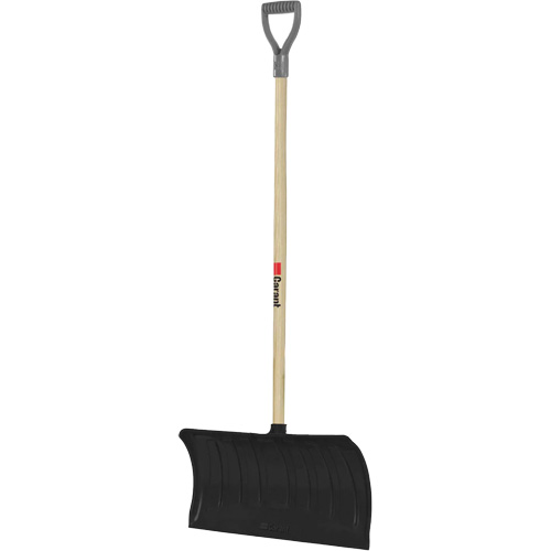 Nordic Snow Pusher, Polypropylene Blade, D-Grip Handle, 20-3/4" W Industrial Sales