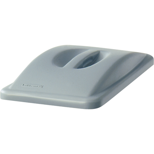 Slim Jim&reg; Handle Top, Flat Lid, Plastic, Fits Container Size: 20-3/8" x 11-5/16" Industrial Sales