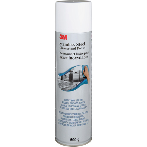 Stainless Steel Cleaner & Polish, 21.5 oz., Aerosol Can Industrial Sales