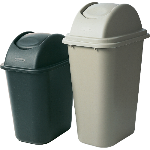Soft Wastebasket, 14 Quarts, Plastic Industrial Sales