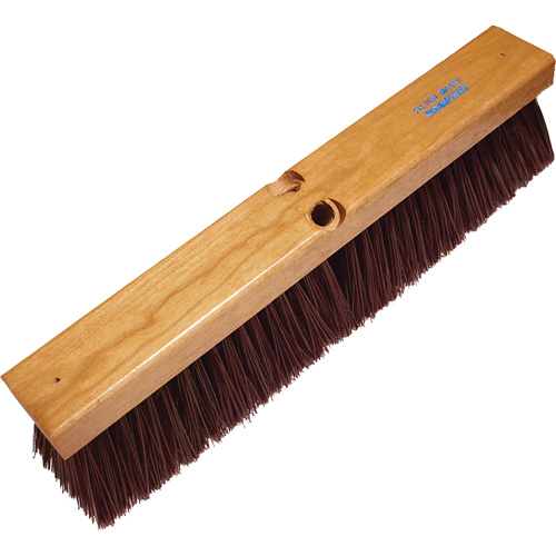 Balai-brosse robuste pour garage et b&eacute;ton, 36", Cors&eacute;/Ferme, Soies Polypropyl&egrave;ne Industrial Sales